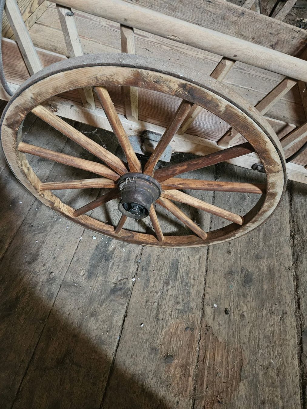 Schubkarren: Holzleiterwagen – Gebraucht aus Orpund von rodolfo58 2
