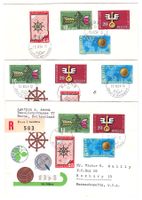 FDC 1954, Nr. 316-319, alle 3 Sprachen, Kat. 440.-