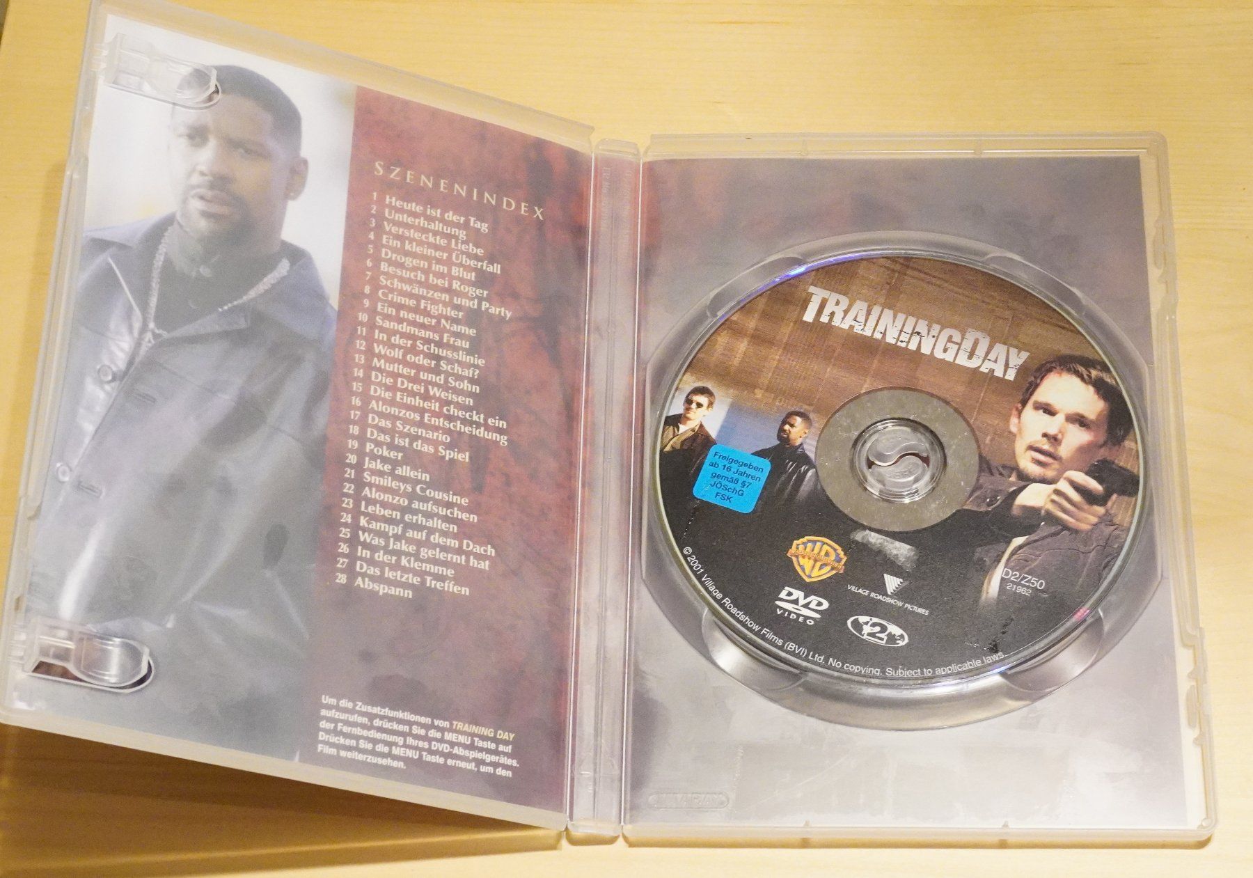 Tutti i DVDs: DVD Training Day mit Denzel Washington - Top Zustand! – Usato da Heerbrugg venduto da sve_p826 2