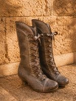 wunderschöne BRAKO Stiefel braungrau 38