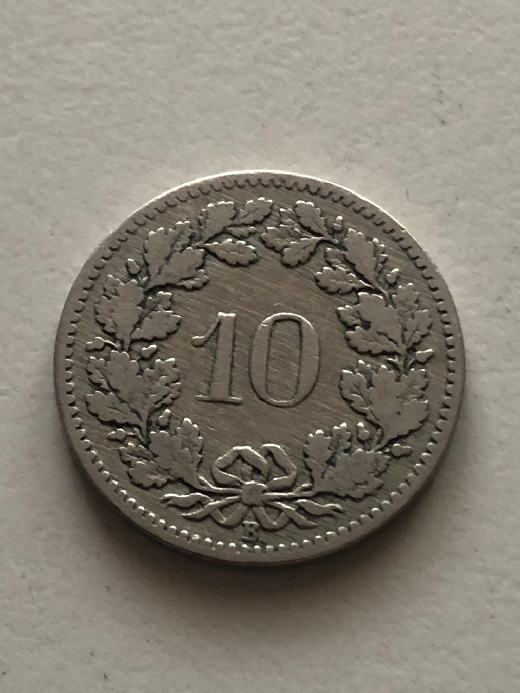 Alle Münzen: 10 Rp. 1897 – Gebraucht aus Schötz von Odpa 1