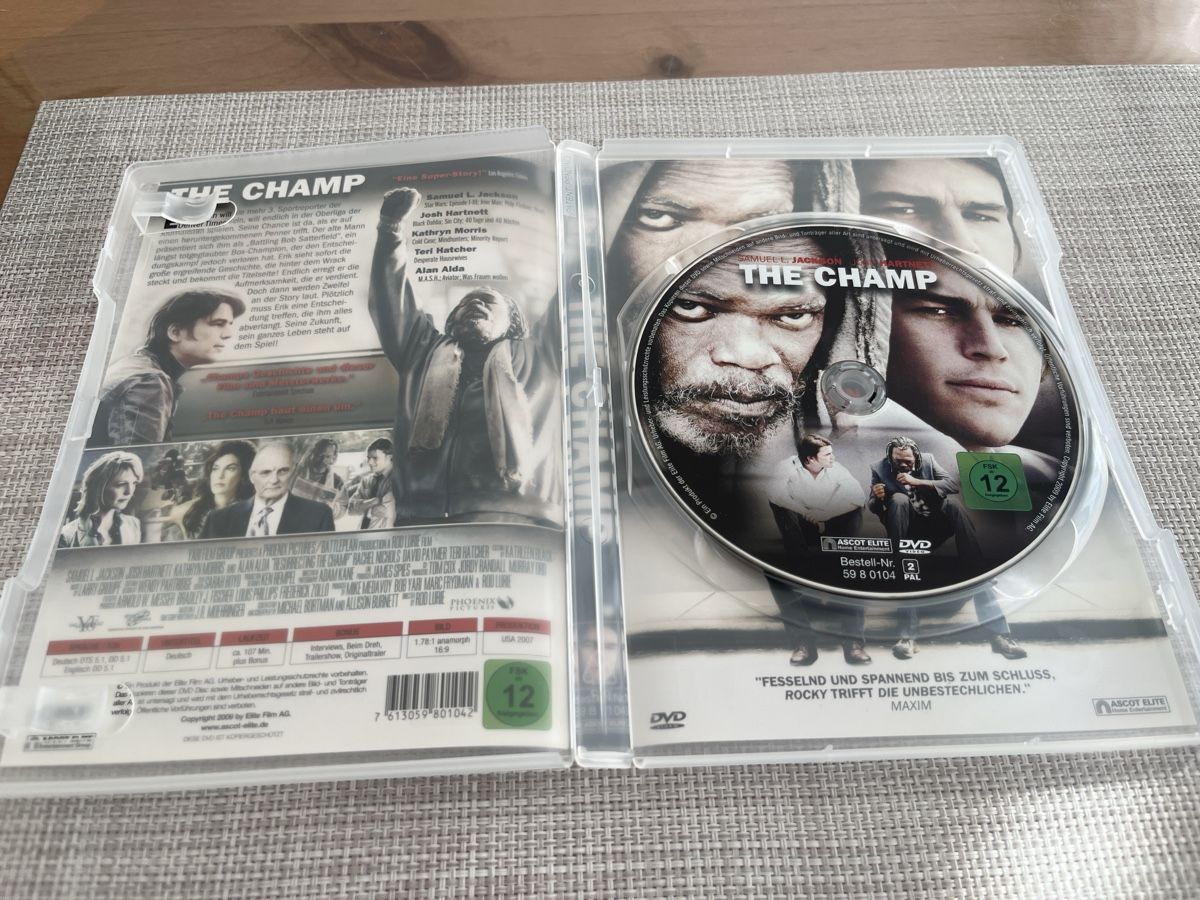 Tutti i DVDs: The Champ - DVD - Drama mit Samuel L. Jackson! – Usato da Bassersdorf venduto da VERO-EN 1