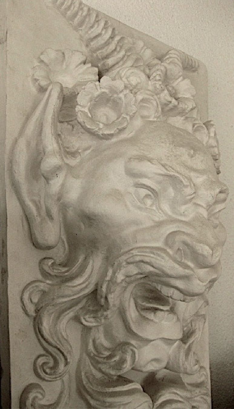 Sculture & Statue: Renaissance Grotesken - Maske ' FAUN' – Usato da Zürich venduto da scu_9xl9 5