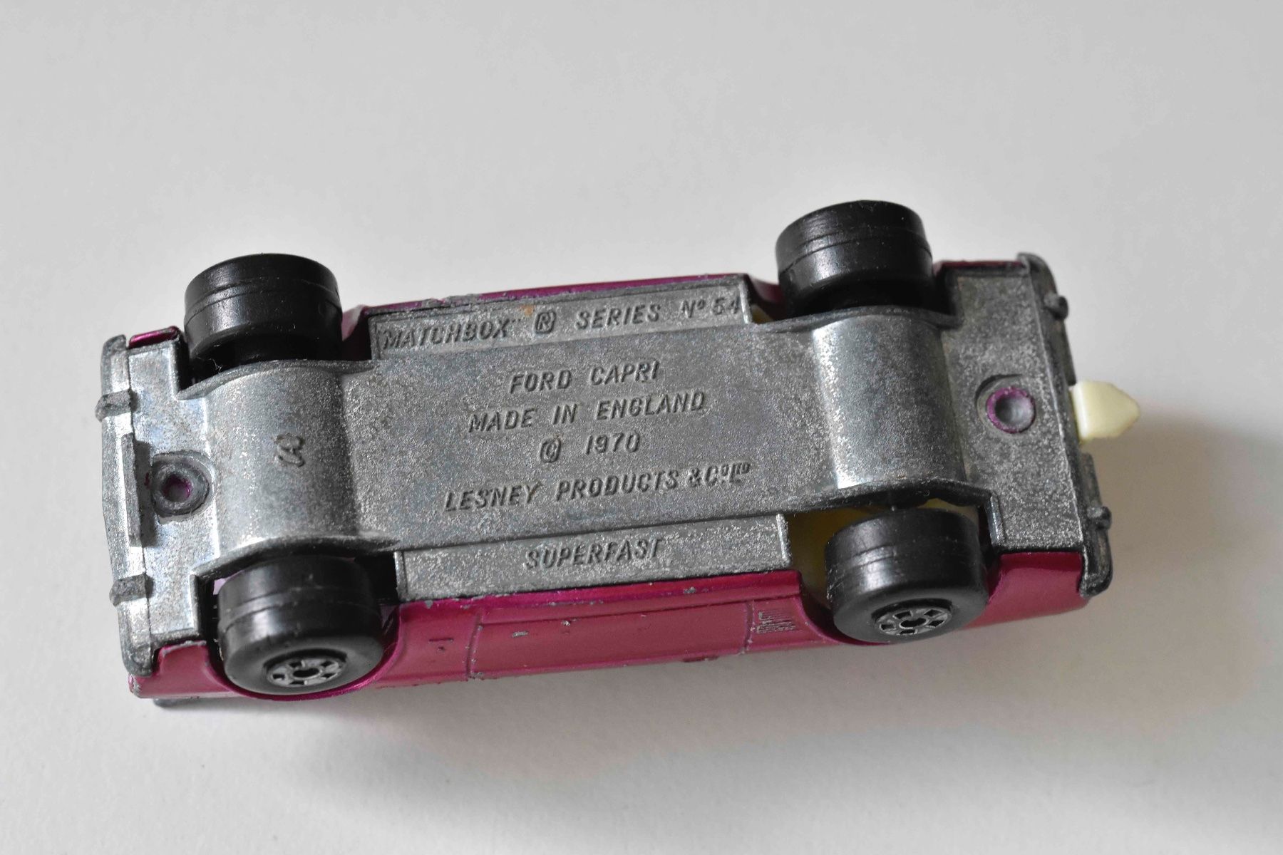 Matchbox Modellautos: Matchbox Ford Capri von 1970 – Gebraucht aus Schwerzenbach von floridan 7