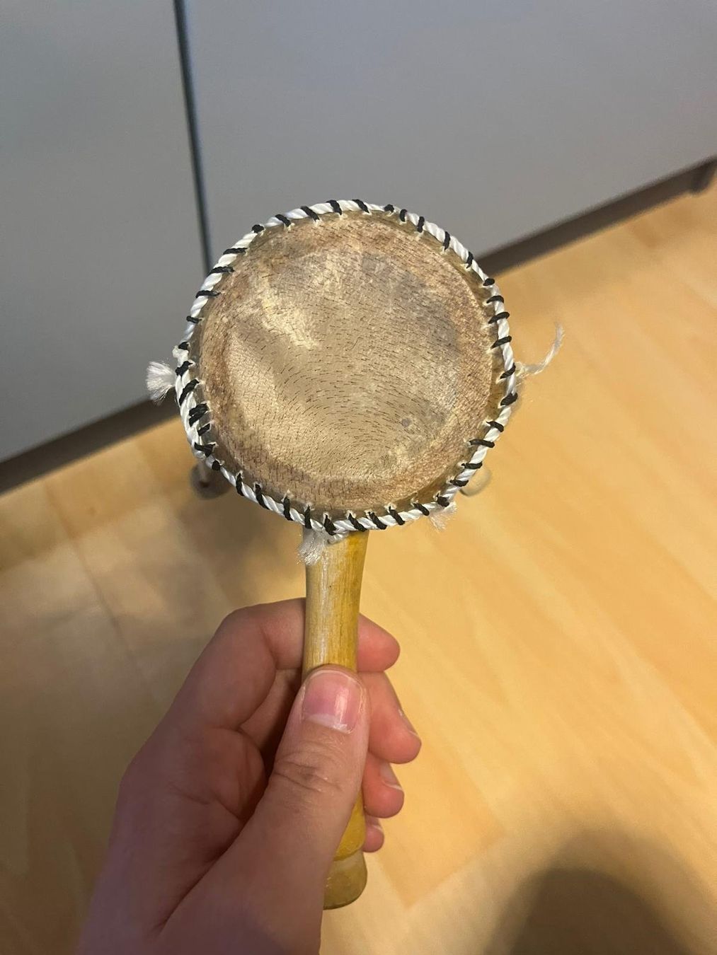 Strumenti musicali: Damaru Handtrommel aus Holz – Usato da Oekingen venduto da italia006