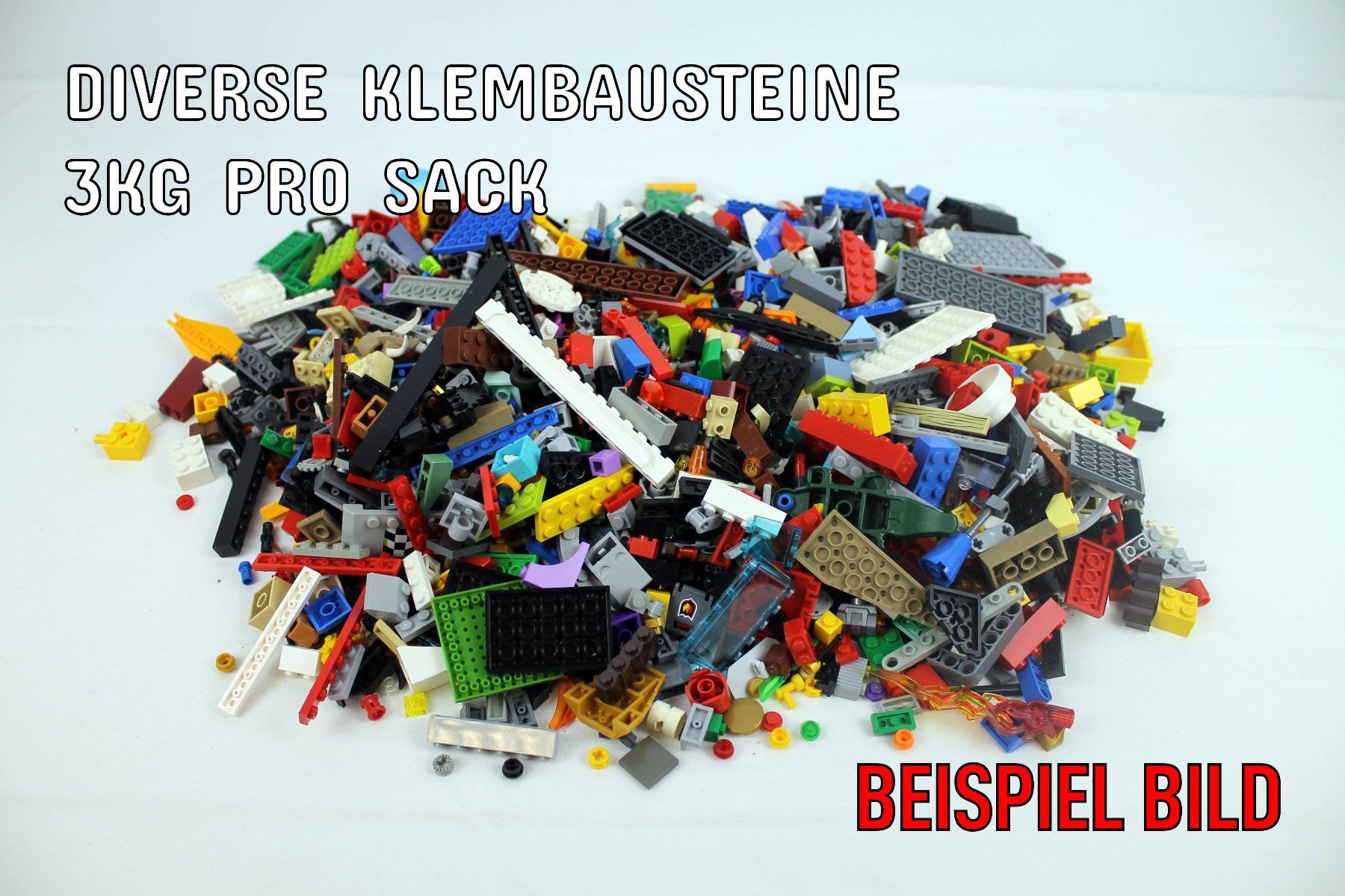 Lego Kit di costruzioni: Lego Klemmbausteine im 3 Kg Pack – Usato da Reinach BL venduto da bk_brockireinach 1
