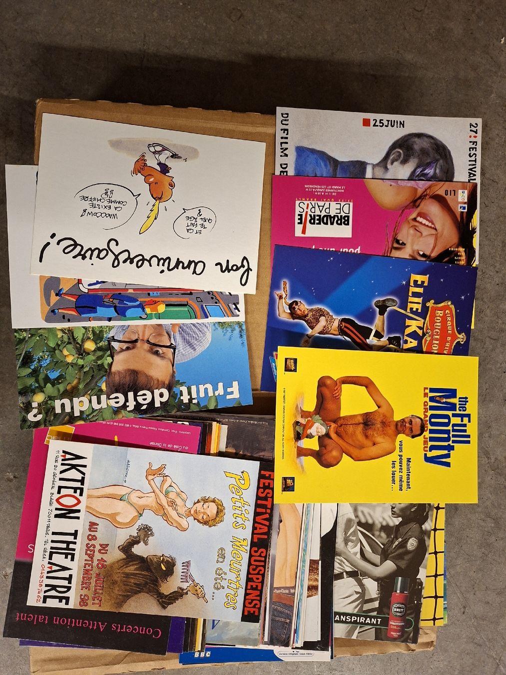 Cède ma collection de CART'COM: +60 unités divers sujets (D'occasion) à