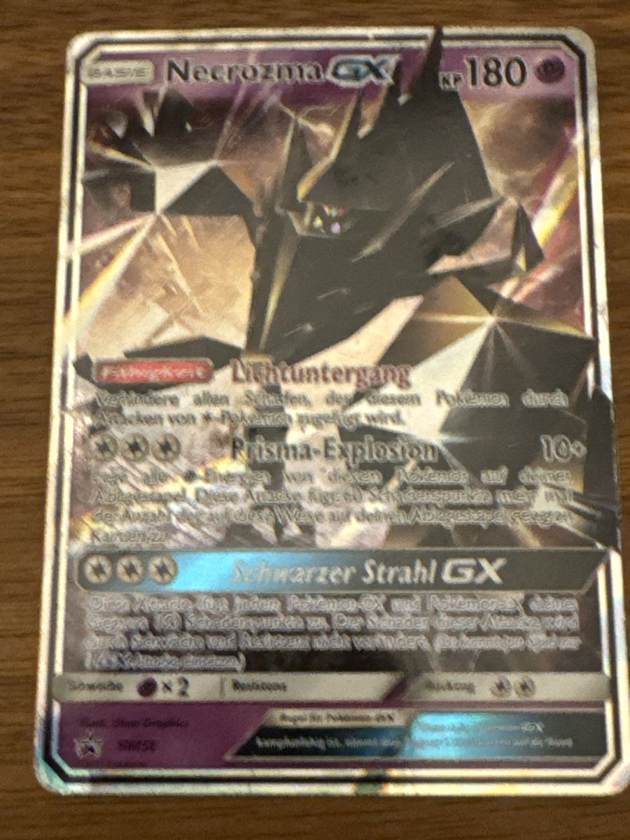 Pokémon Carte collezionabili: Necrozma - GX SM58/SM58 -EN – Usato da Küssnacht am Rigi venduto da POSTOMASTER