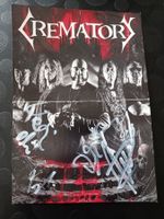 Crematory - signierte A5 Autogrammkarte