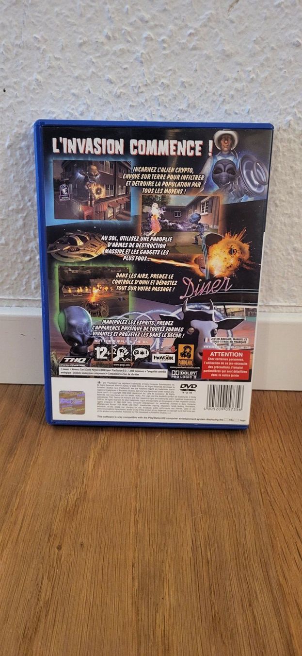 Sony Giochi: PS 2 - Destroy All Humans! – Usato da Münsingen venduto da DigitaleSpielecke 1