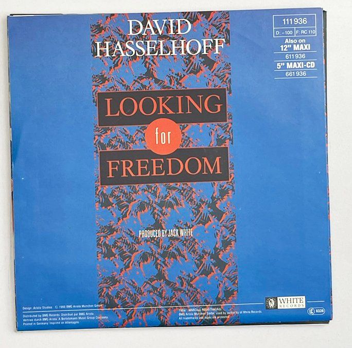 Dischi in vinile: Single: DAVID HASSELHOFF - Looking For Freedom (Pop Rock) – Nuovo (secondo la descrizione) da Frenkendorf venduto da Yard-Sale-2000 1
