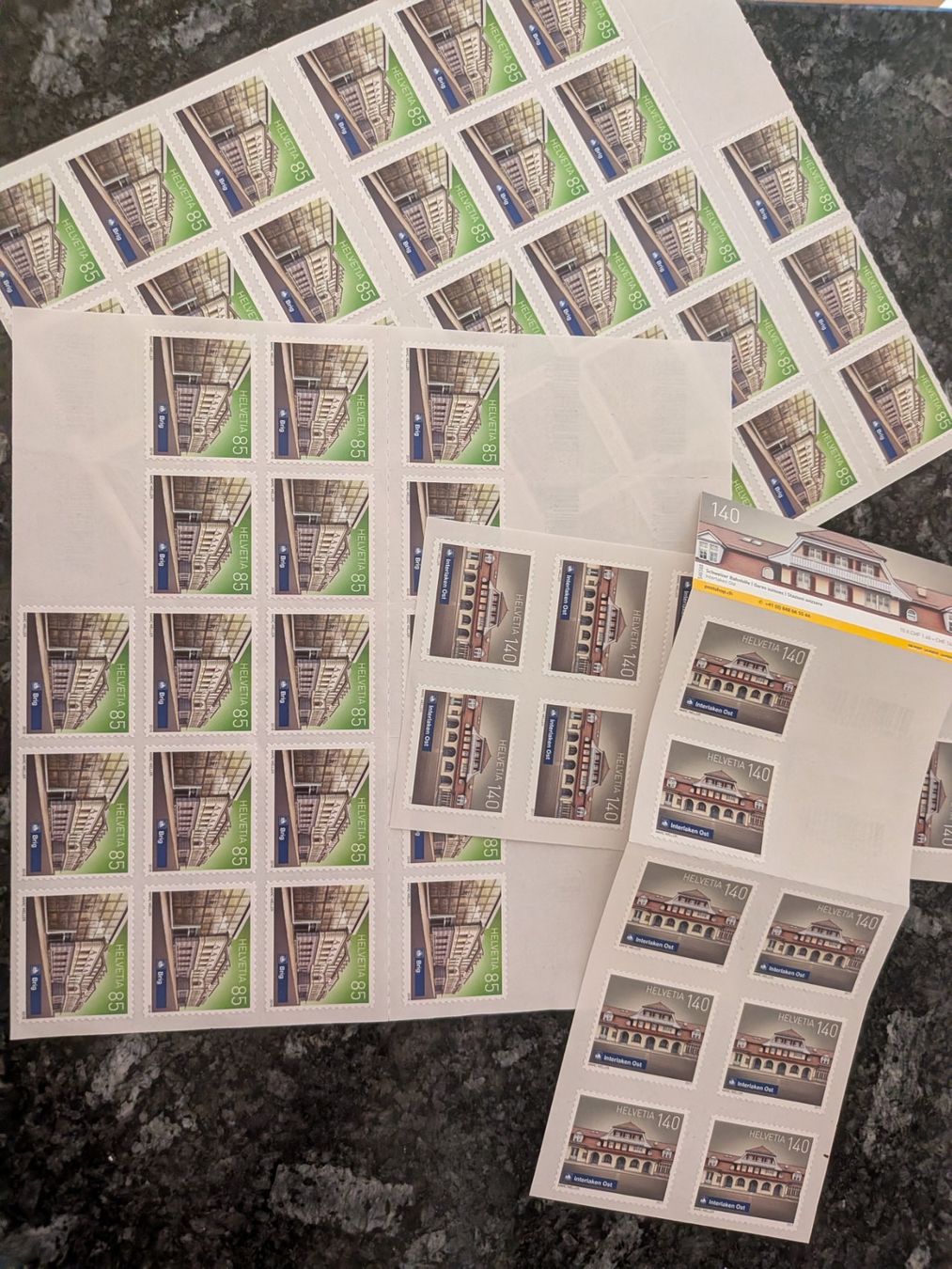 Alle Briefmarken: Briefmarken nominalwert CHF 67.15 – Neu (gemäss Beschreibung) aus Bern von Degero