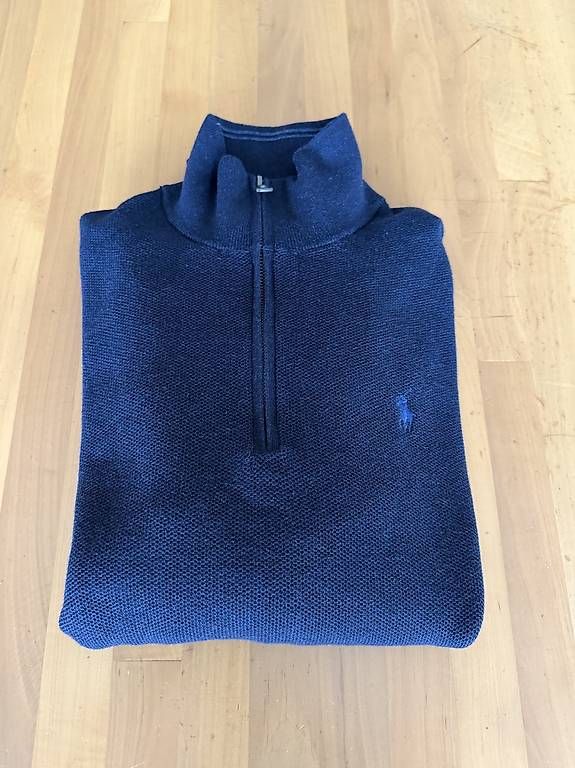 Pullover & Sweatshirts: Ralph Lauren Zip-Pullover, marineblau, Grösse S – Gebraucht aus Bäch SZ von Captein 1