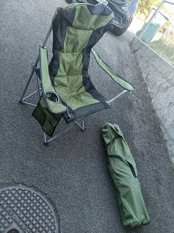 Sedie: 2 faltbare Campingstühle mit Tasche – Usato da Deitingen venduto da F_L_Peter 1