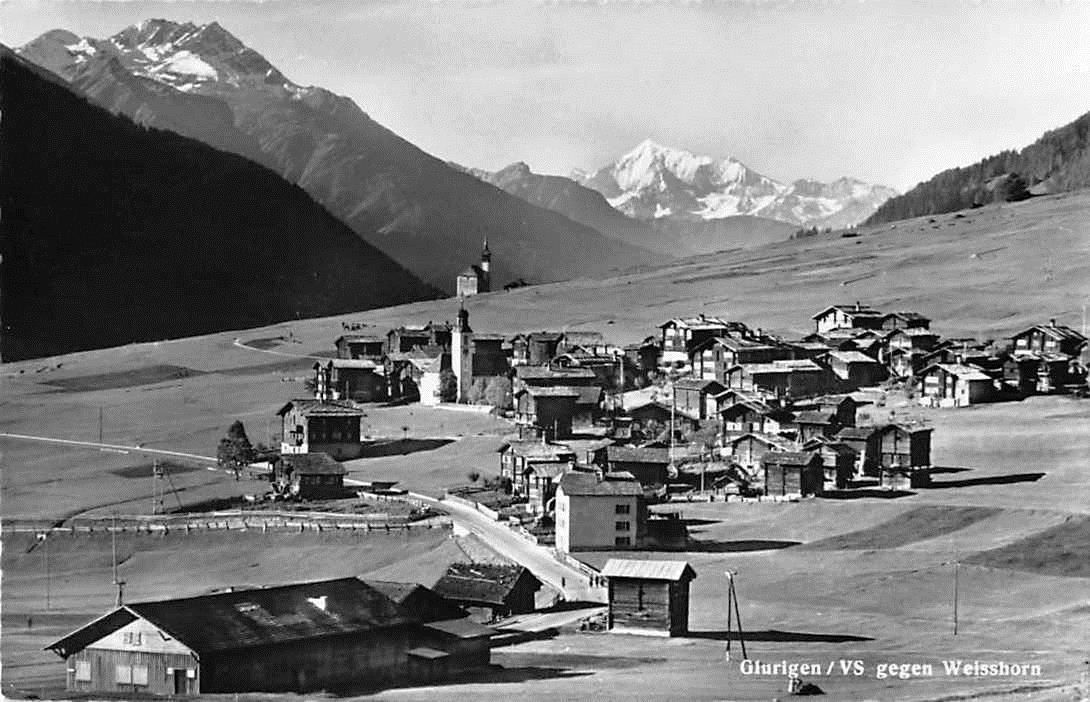 Cartoline postali: GRUSS aus GLURIGEN - 1956 – Usato da Winterthur venduto da SchatzchischtliWinti
