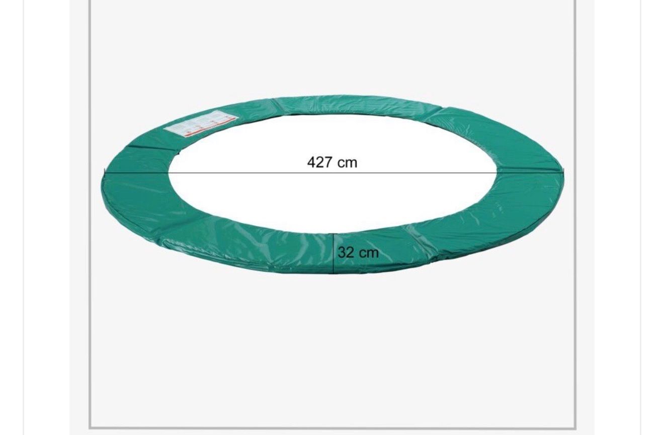 Trampolini: Trampolin Randabdeckung 427 cm – Nuovo e nell'imballaggio originale da Amriswil venduto da JaJa-Express 5
