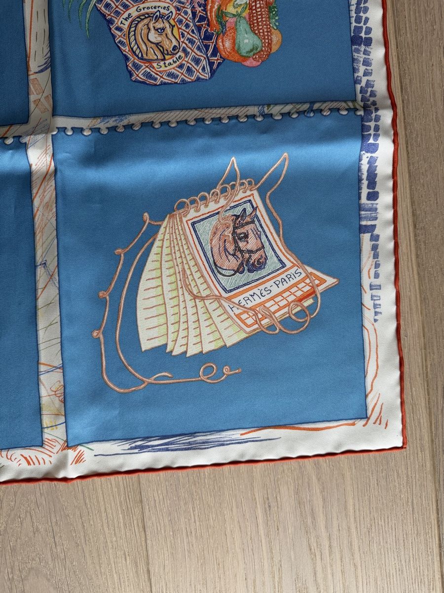 Hermès Foulard & Sciarpe: Hermès Seidentuch 90 – Nuovo (secondo la descrizione) da Erlenbach ZH venduto da mpsy 1