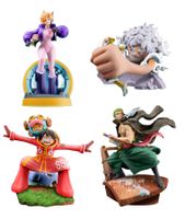 One Piece Petitrama Logbox Re Birth Egghead Set 9 cm