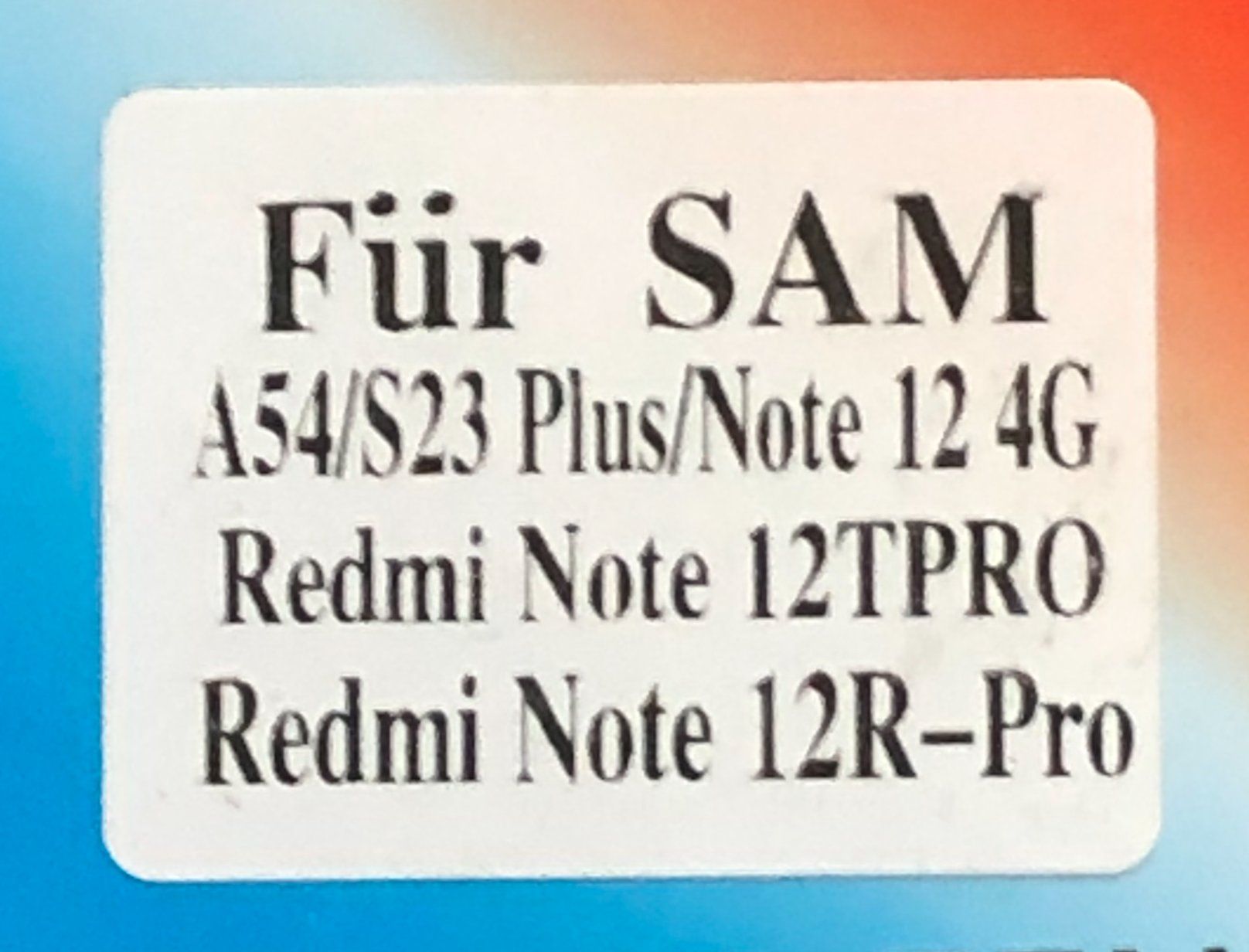 Samsung Telefoni cellulari / Smartphones: Samsung Galaxy A54/S23 Plus/Note 12 4G/ Redmi Note12 TPRO/ – Nuovo e nell'imballaggio originale da Aarau venduto da Billa007 1