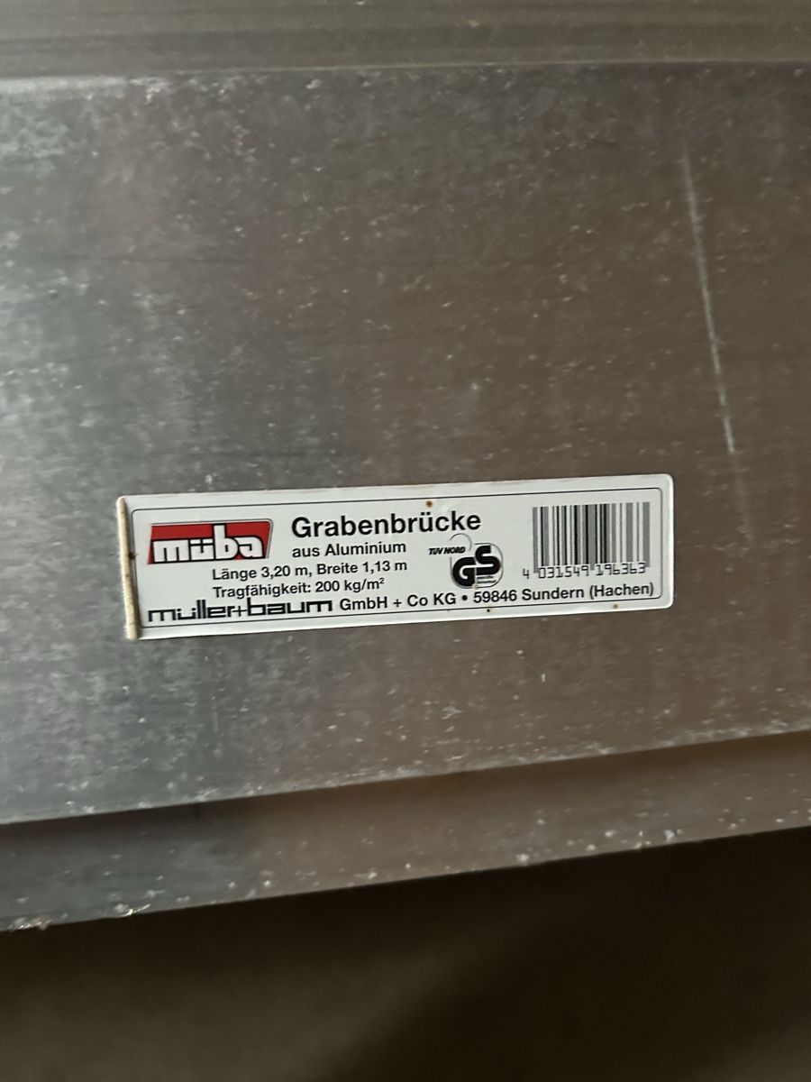 Rampe di accesso: Grabenbrücke – Nuovo (secondo la descrizione) da Oberriet SG venduto da Gizzi62 4