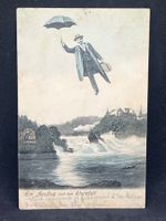 Ansichtskarte: Ein Ausflug nach dem Rheinfall