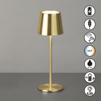 LED Aussen Tischleuchte IP54, 28 cm Höhe