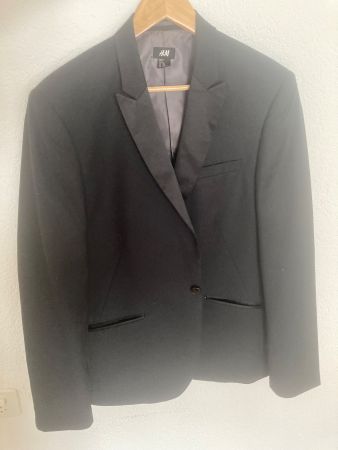 Schwarze Smoking Anzug, H&M, 52, wie neu (einmal getragen)