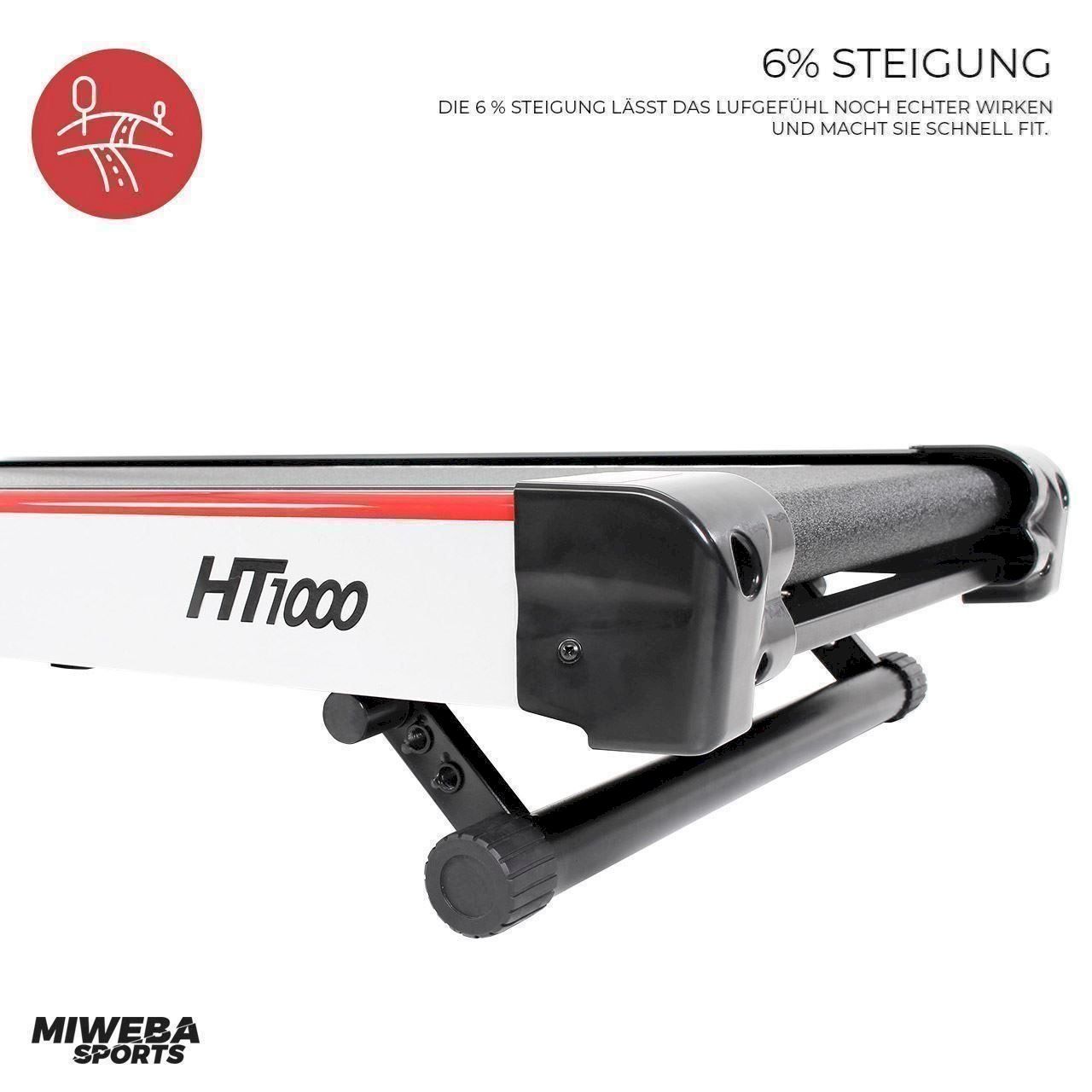 Hometrainer: Miweba elektrisches Laufband HT1000 – Neu und originalverpackt aus Bottighofen von zaap 5