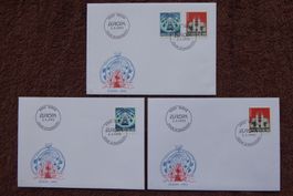 (F296) FDC 1993: Zst. Nr. 846 +847