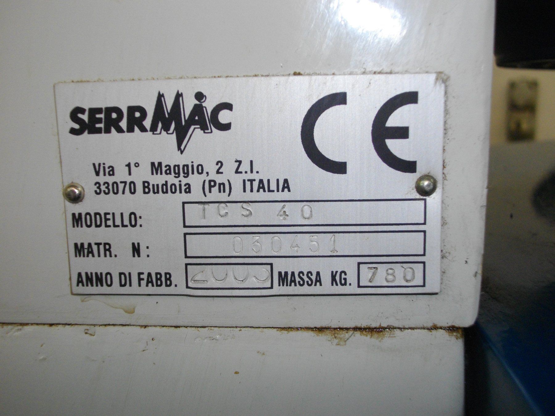 Trapani: Bohrmaschine Serrmac TCS 40 – Usato da Oetwil am See venduto da Luna519 7