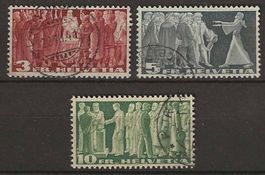 CH216v - Images symboliques 1938 obl.