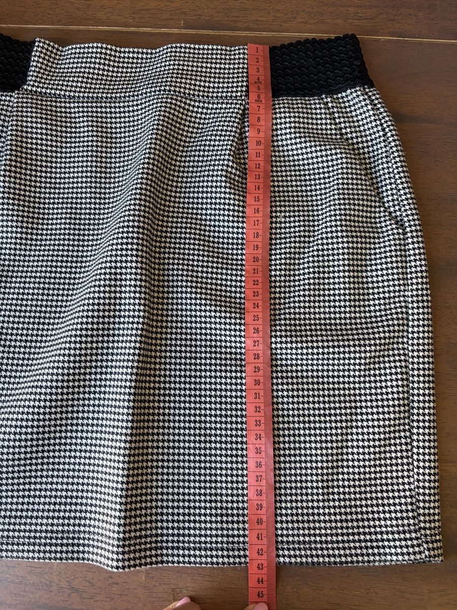 Nafnaf Gonne: Naf Naf Houndstooth Mini Skirt Size 38 – Usato da Nyon venduto da Deb_D39 5