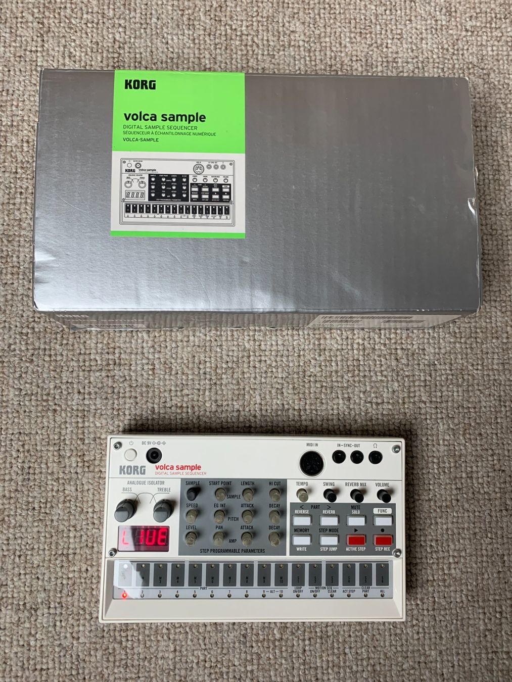 Korg Strumenti musicali: Korg Volca Sample-1, Custom Firmware, OVP – Usato da Zürich venduto da lor_s6l8 1