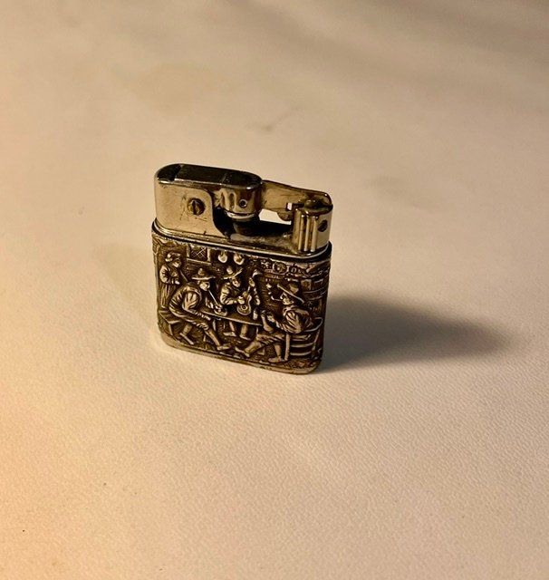 Accendini: Antikes Damen Benzinfeuerzeug 1937 – Usato da Winterthur venduto da blaubaer11 3