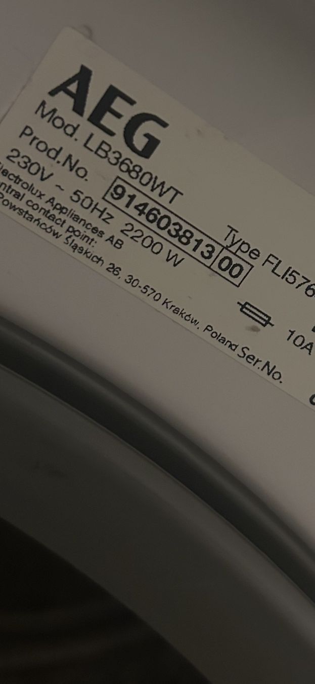 AEG Lavatrici: AEG Kombi BELLA Waschmaschine – Usato da Zürich venduto da Barca10 3
