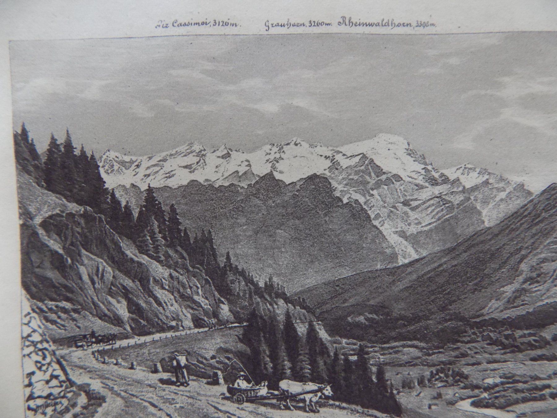 Stiche: Val Santa Maria Lukmanier Route – Gebraucht aus Risch von Rischli15 4