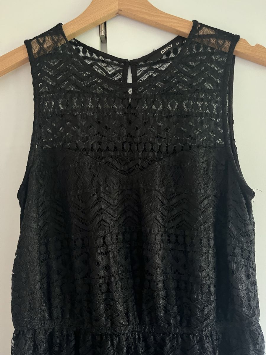 Only Vestiti: Schwarzes Kleid, ONLY, Grösse 34/36 – Usato da Sursee venduto da abcdxyz 2