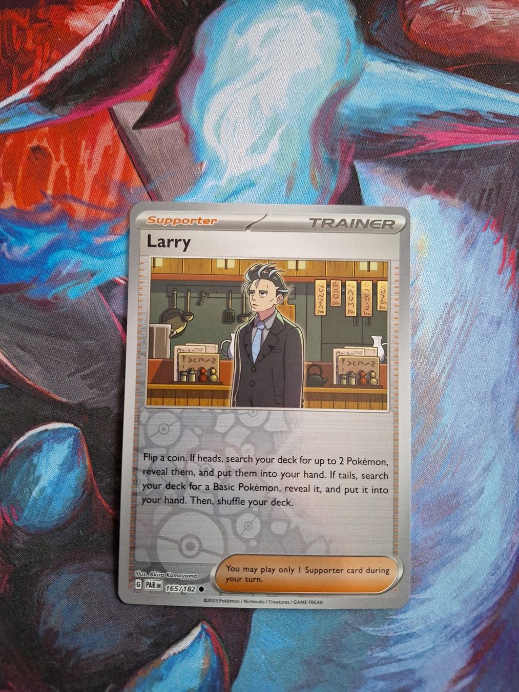 Pokémon Carte collezionabili: Larry - Reverse Holo - Pokemon Paradox Rift – Usato da Altstätten SG venduto da GGsGameshop