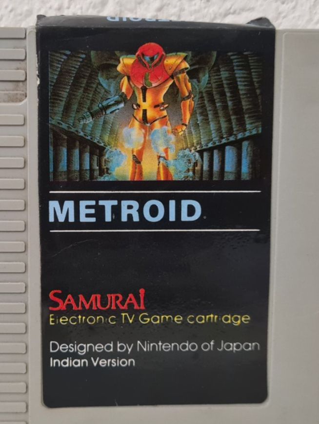 Nintendo Giochi: METROID - SAMURAI TV Game / Indian Version Nintendo NES – Usato da Dübendorf venduto da digital_bath