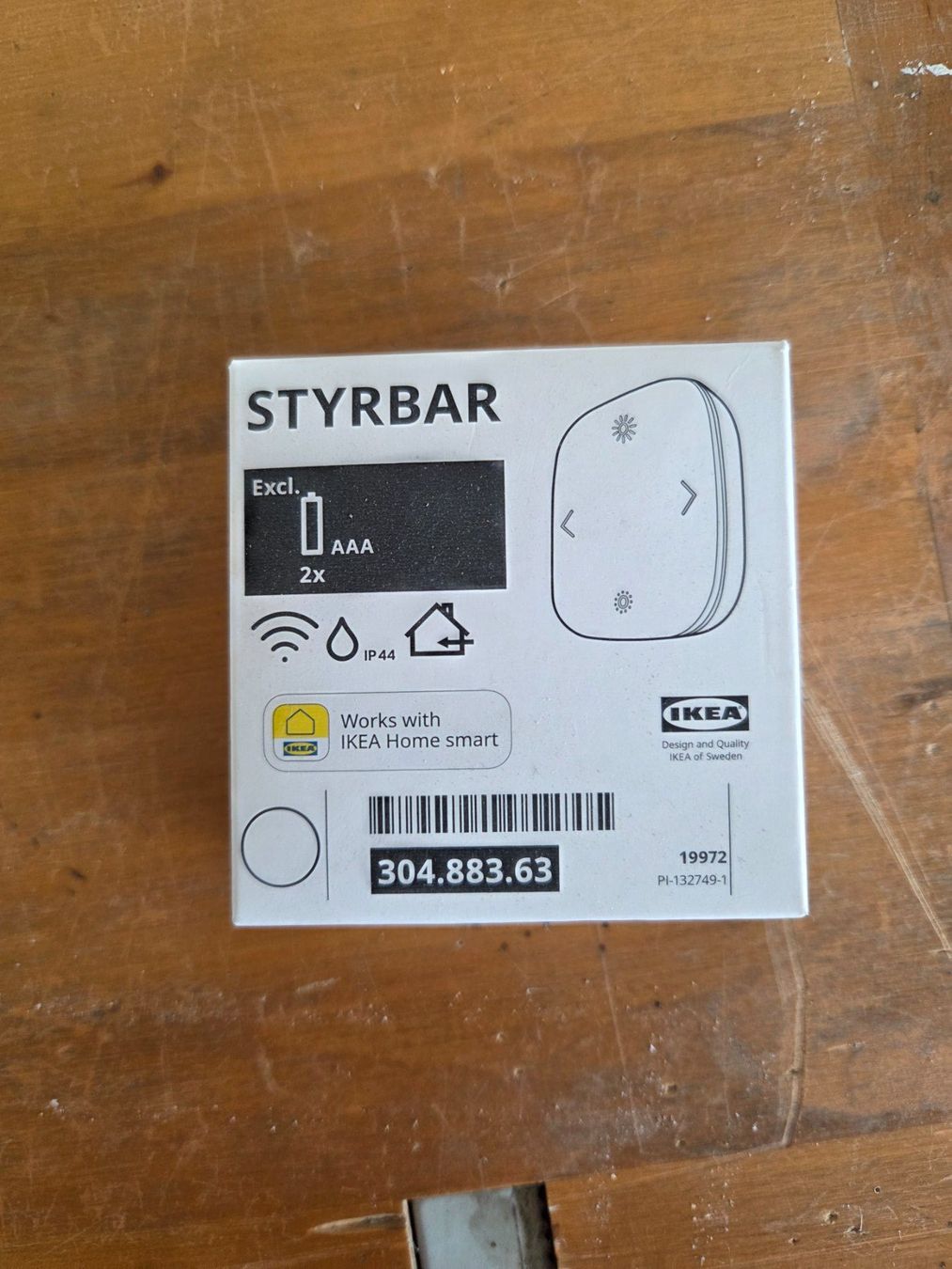 Ikea Fernbedienungen: Telecommande IKEA Styrbar + support – Neu und originalverpackt aus Onnens FR von got_5x29