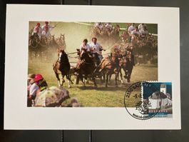 Schweiz 1997 MK Sonderstempel Marché-Concours Saignelégier