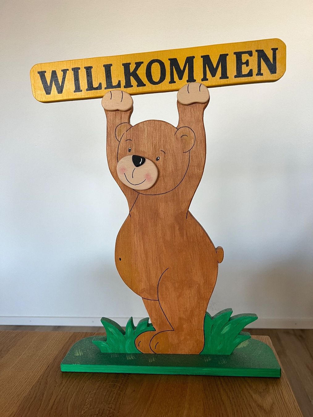 Tutte le decorazioni: Willkommen Schild aus Holz – Usato da Kloten venduto da now20160