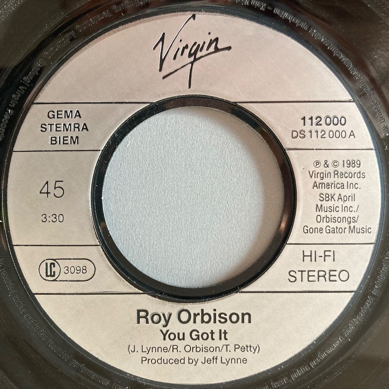 Vinyles: ROY ORBINSON - YOU GOT IT – D'occasion à Poliez-Pittet par Newtown-Records 2