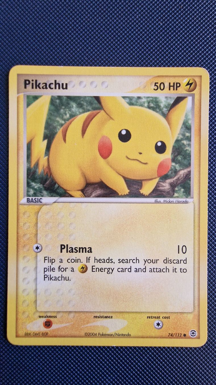Pokémon Carte collezionabili: Pikachu #74 – Pokémon FireRed & LeafGreen – Usato da Veytaux venduto da PocketMonster