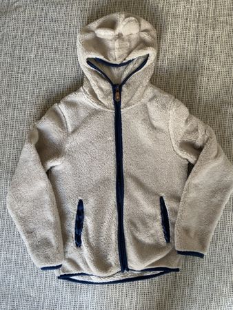 Kuschlige Fleecejacke mit Öhrchen