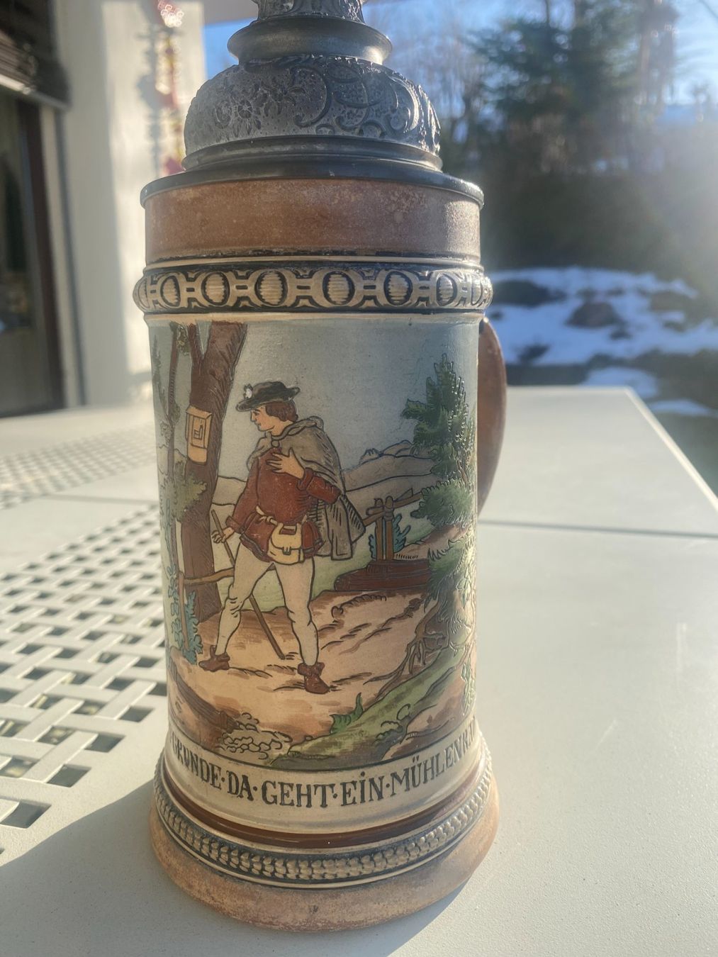 Bicchieri: antiker Bierhumpen – Usato da St. Gallen venduto da Blin 2