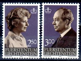 1983 BILDNISSE DES FÜRSTENPAARES **POSTFRISCH** - BB46