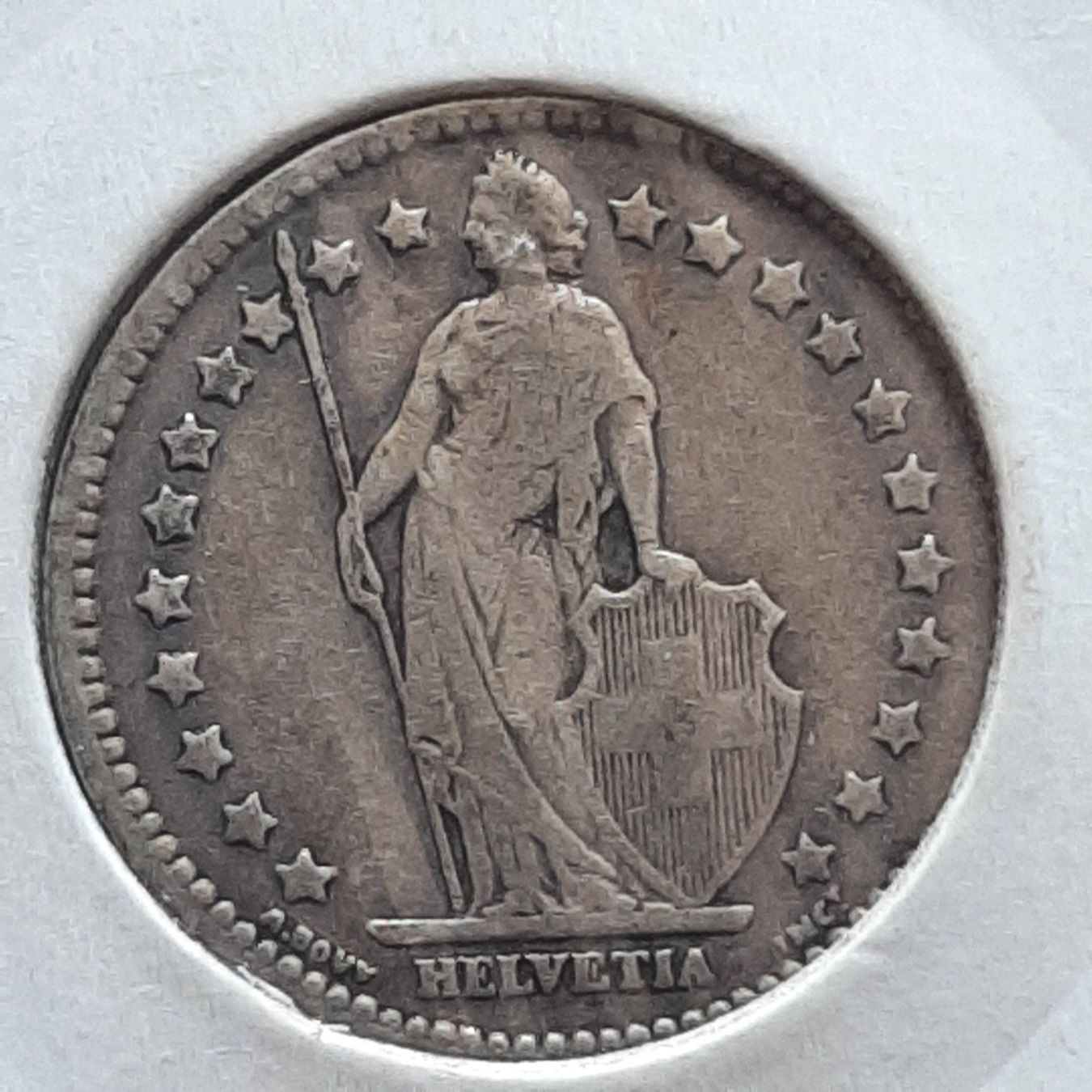 Alle Münzen: 1 Franc Suisse 1911 – Gebraucht aus Carouge GE von cecob0909 1