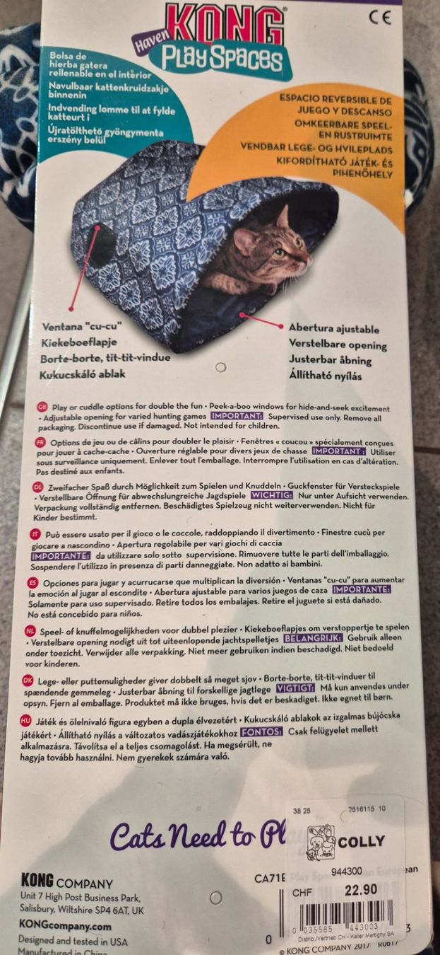 Spielzeuge: Katzensack,Spielzeug, – Neu und originalverpackt aus Oberbuchsiten von hundesalon-nadja 1