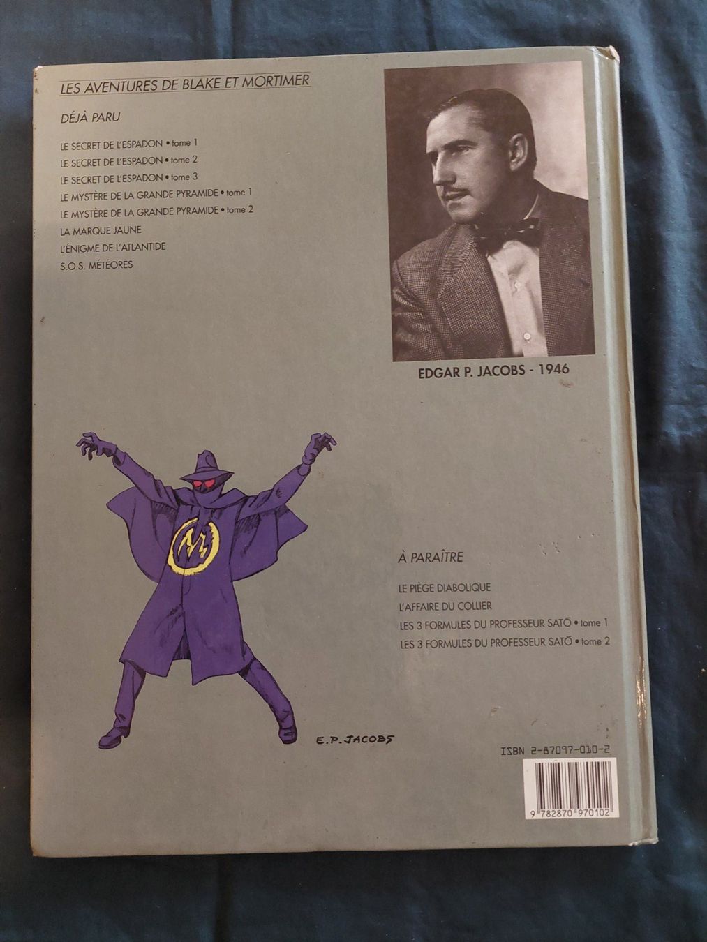 Comics: Blake et Mortimer La Marque Jaune Ed. 1990 Bon état – Gebraucht aus Genève von Blu_BD 1